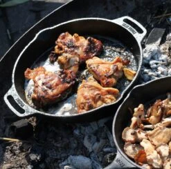 Valhal Outdoor Skillet Met 2 Handvatten 30 Cm 5 Valhal Outdoor Skillet Met 2 Handvatten 30 Cm -The Bastard Winkel image 1094