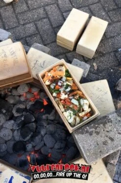 Römertopf Kooksteen Brick Zwart -The Bastard Winkel image 1223