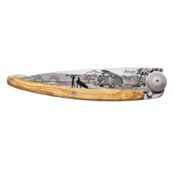 Deejo 37g Titane Olive Wood 'Van Life' -The Bastard Winkel image 1224