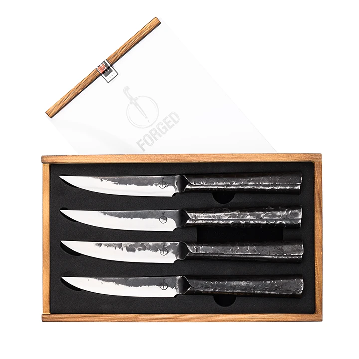 Brute Forged Steak Messenset 4 Stuks 2 Brute Forged Steak Messenset 4 Stuks - Image 2