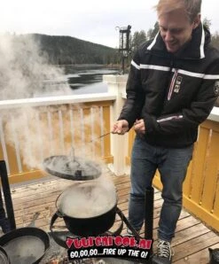 Vuur&RookDutch Oven 6 Quarts Met Coolgripp -The Bastard Winkel image 1276