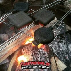 Rome Pie Iron Round Jaffle Iron (Tosti Ijzer) -The Bastard Winkel image 1298