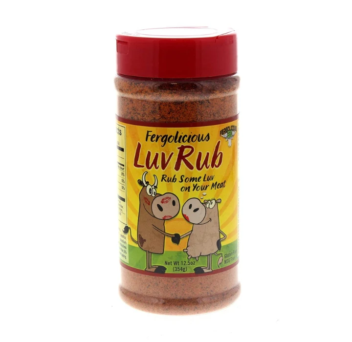 Fergolicious BBQ Luv Rub 12.5oz 1 Fergolicious BBQ Luv Rub 12.5oz