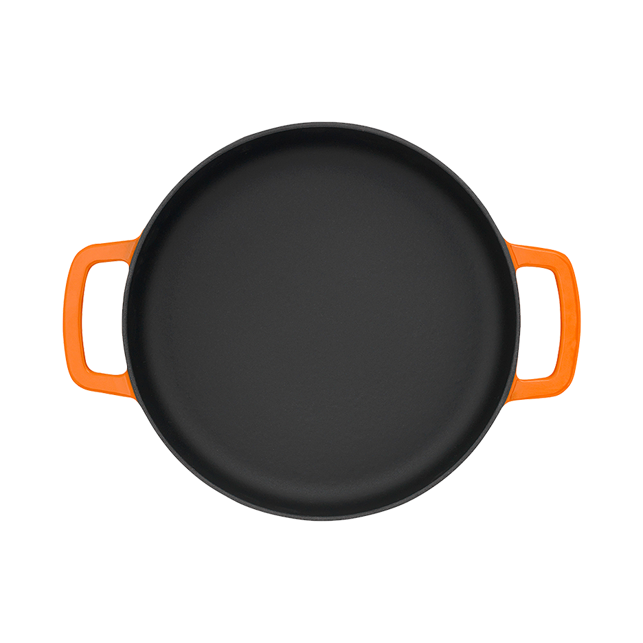 Combekk Souschef Fry Pan Double Handle 24 Cm Orange 2 Combekk Souschef Fry Pan Double Handle 24 Cm Orange - Image 2