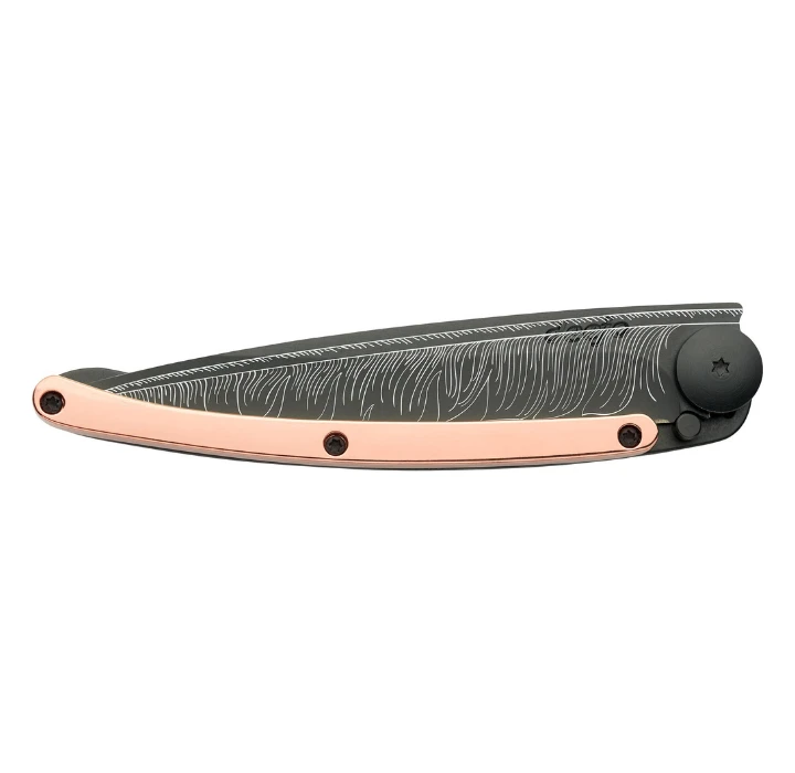 Deejo 37g Tattoo Pink Gold Gilded / Feather 3 Deejo 37g Tattoo Pink Gold Gilded / Feather - Image 3