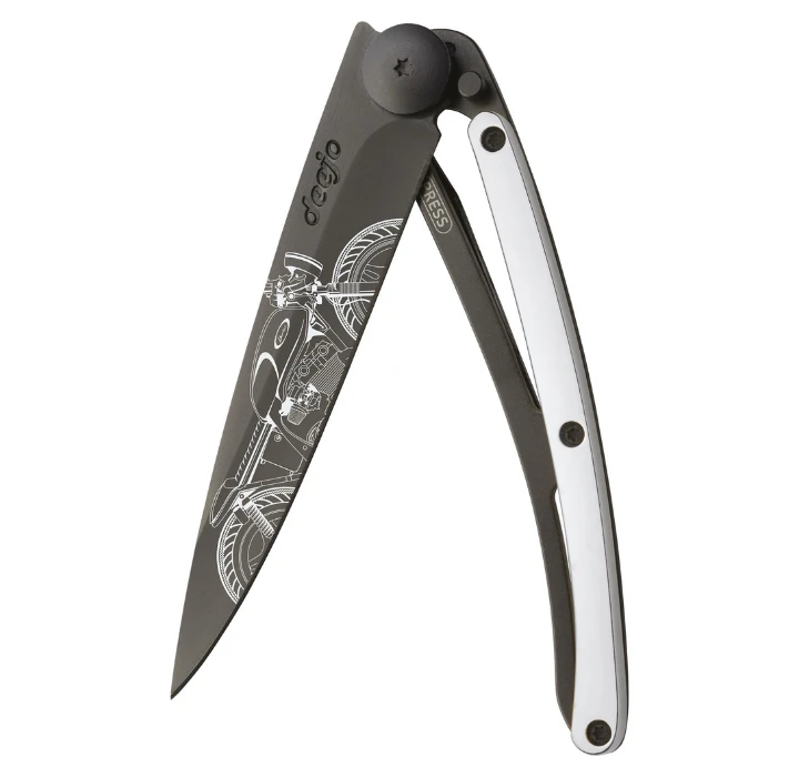 Deejo 37g Tattoo White Gold Gilded / Cafe Racer 1 Deejo 37g Tattoo White Gold Gilded / Cafe Racer