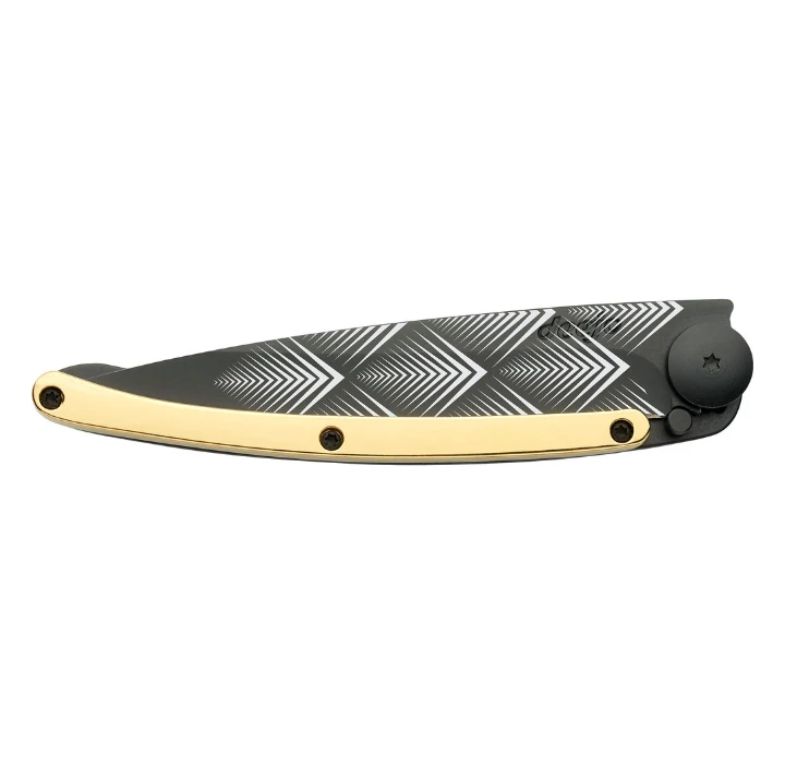 Deejo 27g Tattoo Yellow Gold Gilded / Art Deco 3 Deejo 27g Tattoo Yellow Gold Gilded / Art Deco - Image 3