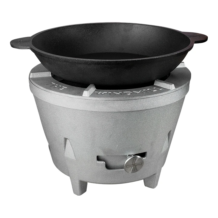 The Windmill Cast Iron Paella Pan / Sauteerpan 6 The Windmill Cast Iron Paella Pan / Sauteerpan - Image 6