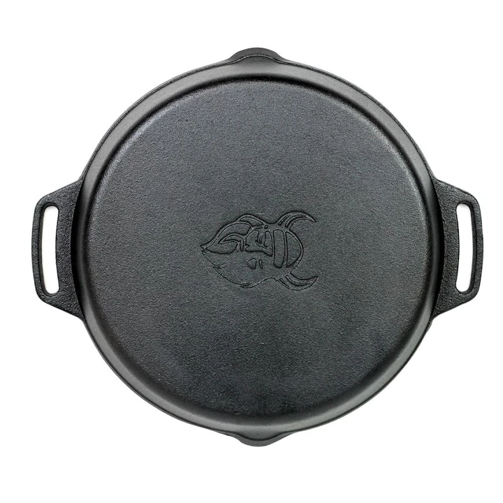 Valhal Outdoor Skillet Met 2 Handvatten 30 Cm 2 Valhal Outdoor Skillet Met 2 Handvatten 30 Cm - Image 2
