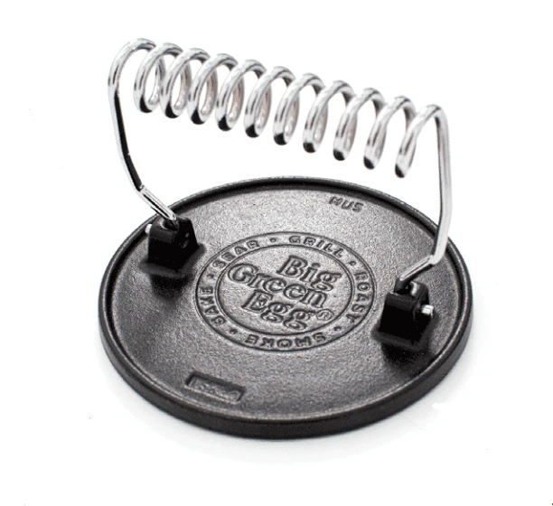 Big Green Egg Cast Iron Grill Press 1 Big Green Egg Cast Iron Grill Press