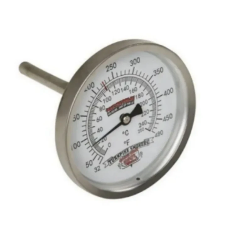 Turnpike Smokers RVS Thermometer 100mm 1 Turnpike Smokers RVS Thermometer 100mm