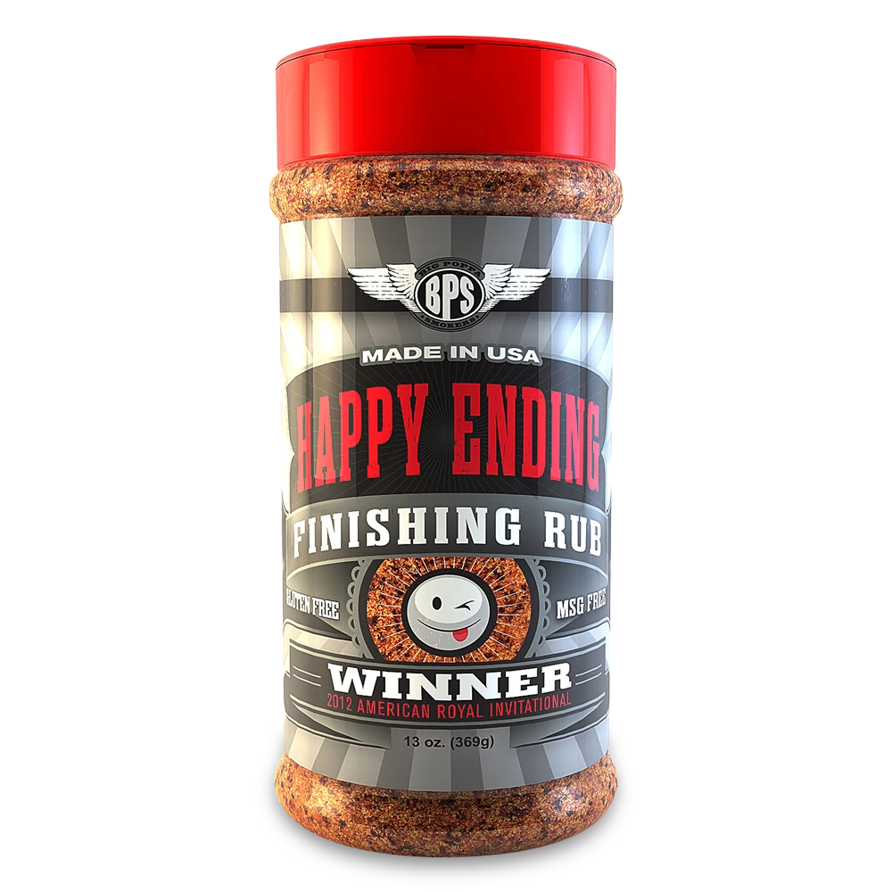 Big Poppa Smokers Happy Ending Finishing Rub 13oz 1 Big Poppa Smokers Happy Ending Finishing Rub 13oz