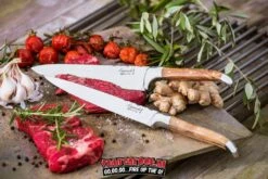 Laguiole Koksmessenset Olijfhout + Magnetisch Messenblok -The Bastard Winkel image 838